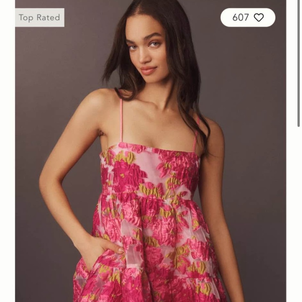 Endless Rose Pink Floral Mini Dress